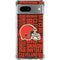 NFL Cleveland Browns - Blast Google Pixel 7a Clear Case